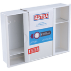 Armário Banheiro Espelheira Sobrepor E Embutir Branco | 29x41